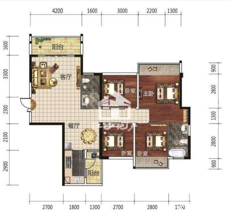 整租·大唐世家(三区)