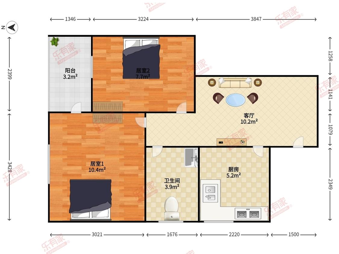 整租·园岭新村