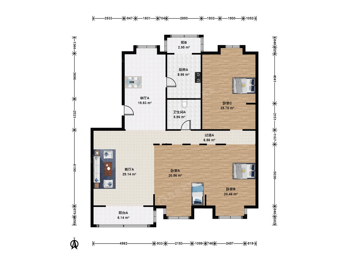 整租·新世界花园