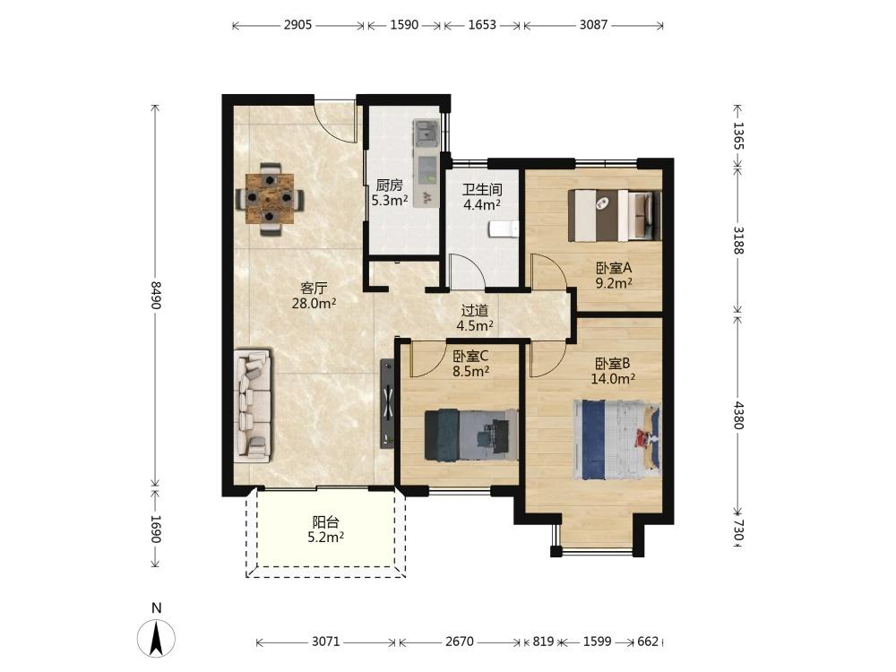 整租·保利罗兰香谷