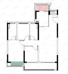 五矿香投桂语堂3室2厅2卫户型图