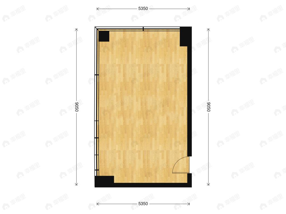 汉阳城二期云顶2室2厅2卫户型图