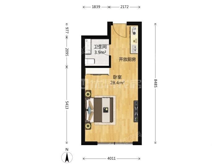 合租·中弘北京像素(南区)