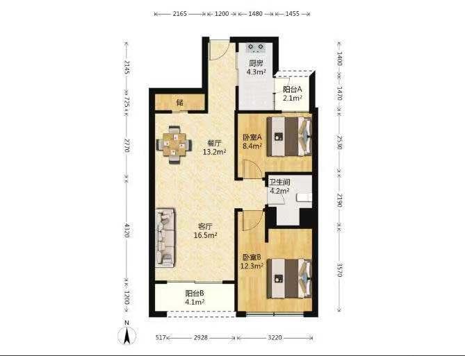 整租·前滩东方逸品