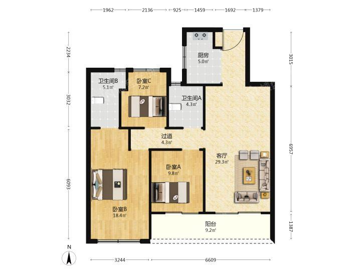 整租·海上潮鸣中心