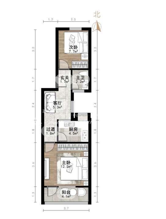 整租·凤林小区(南区)