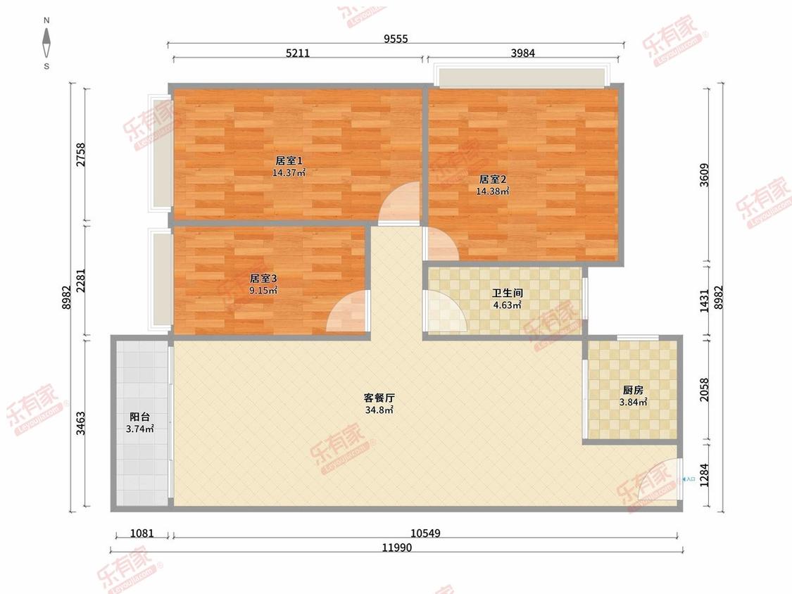 整租·莱茵华庭