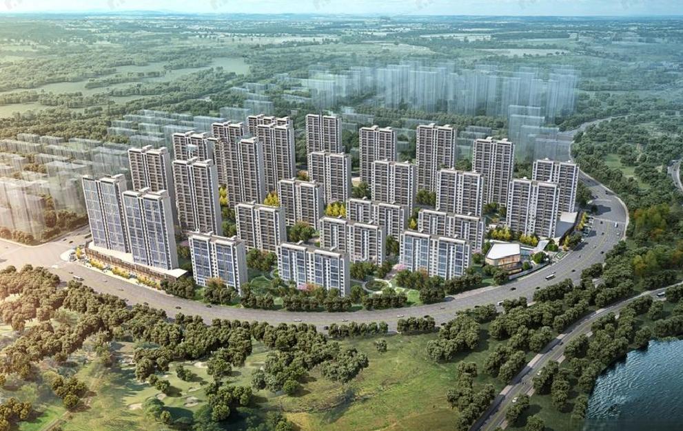 中海半岛华府效果图