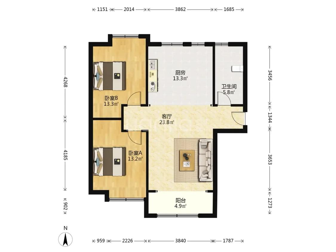 整租·汇英名郡