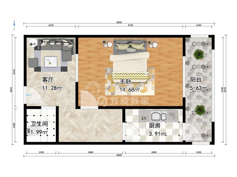 整租·团结北里