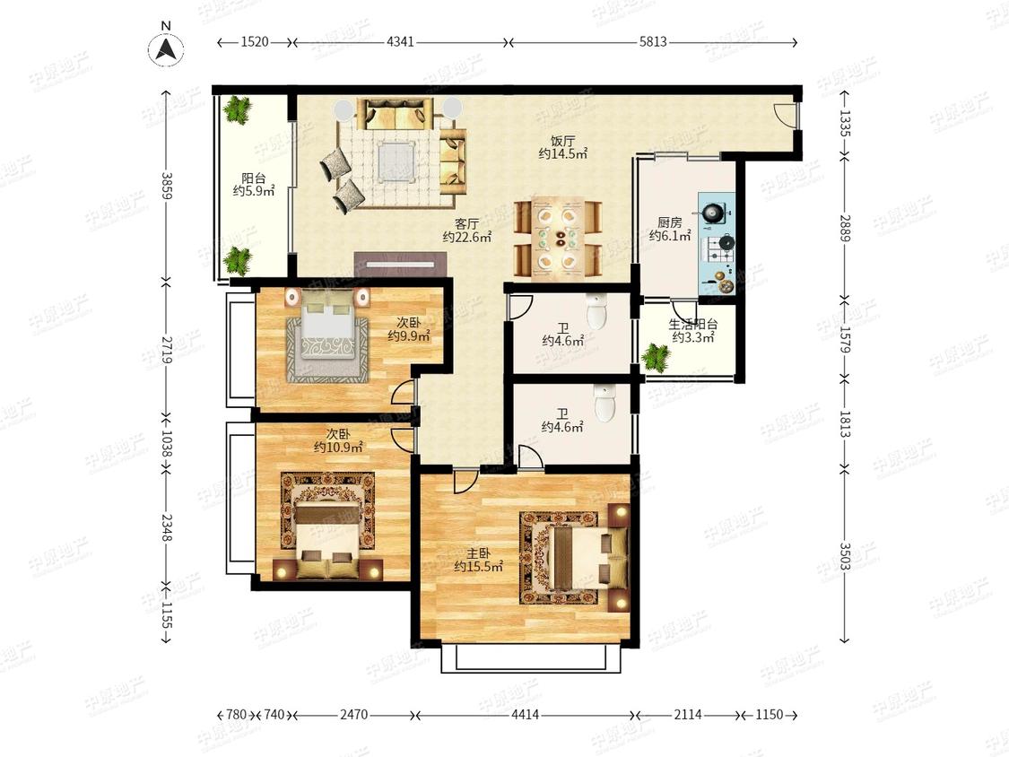 整租·希尔顿阳光