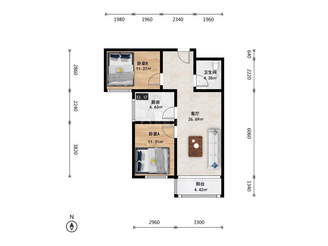 整租·青荷里(晨风园)