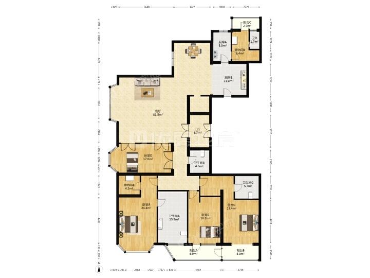 整租·通用时代国际公寓