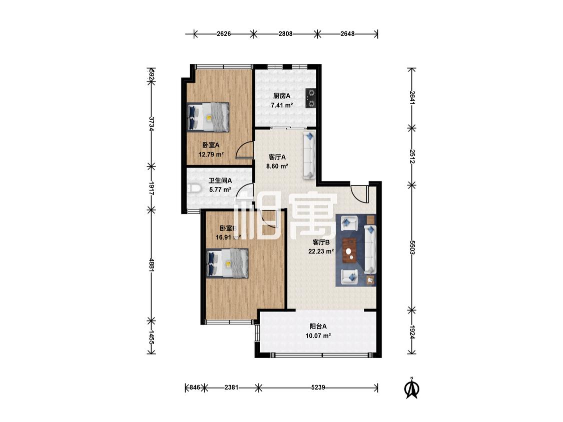 整租·绿地东上海海富城市花园(三期)