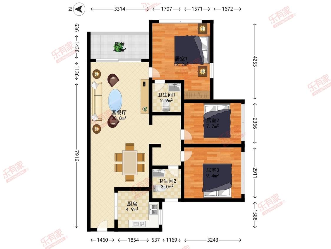 整租·万科公园里