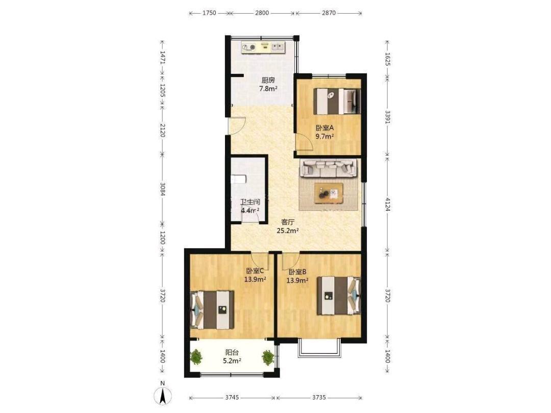 整租·盈泰嘉园