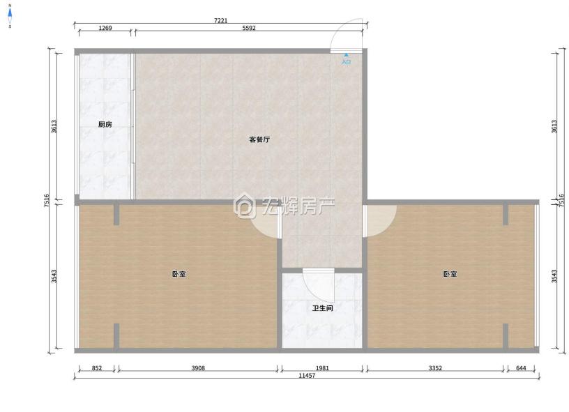 整租·区政府家属院(大雁滩)