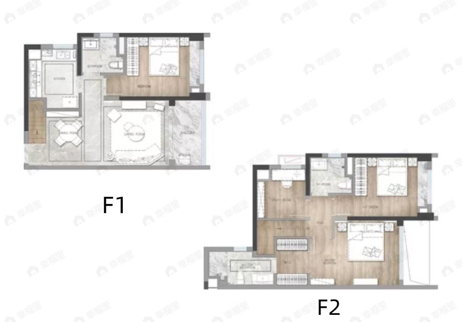 合景朗云花园4室2厅3卫户型图