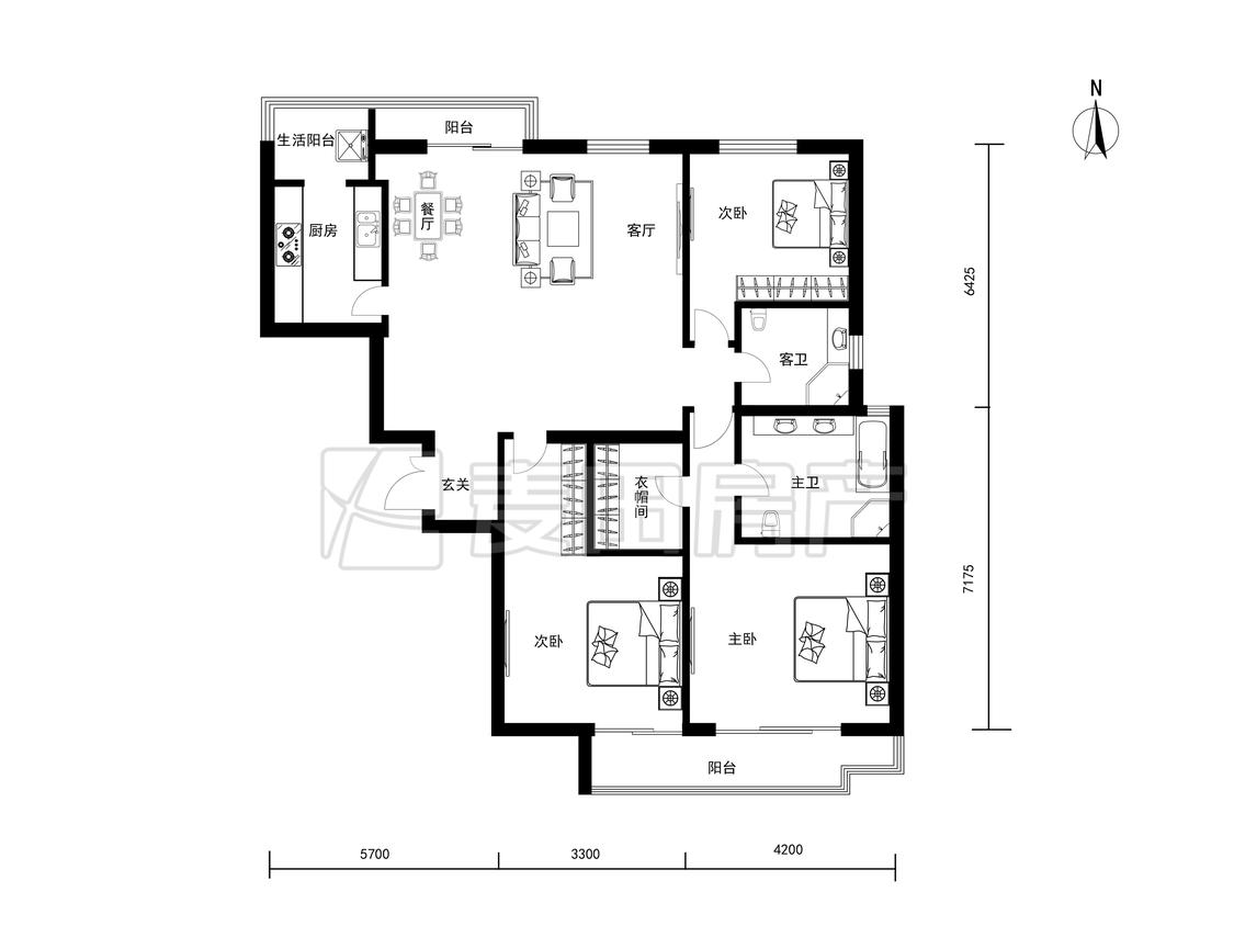 整租·国兴观湖国际