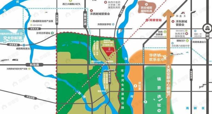 西咸国际文创小镇效果图