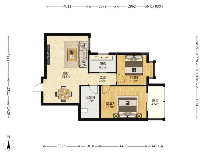 整租·水泥制管厂家属院