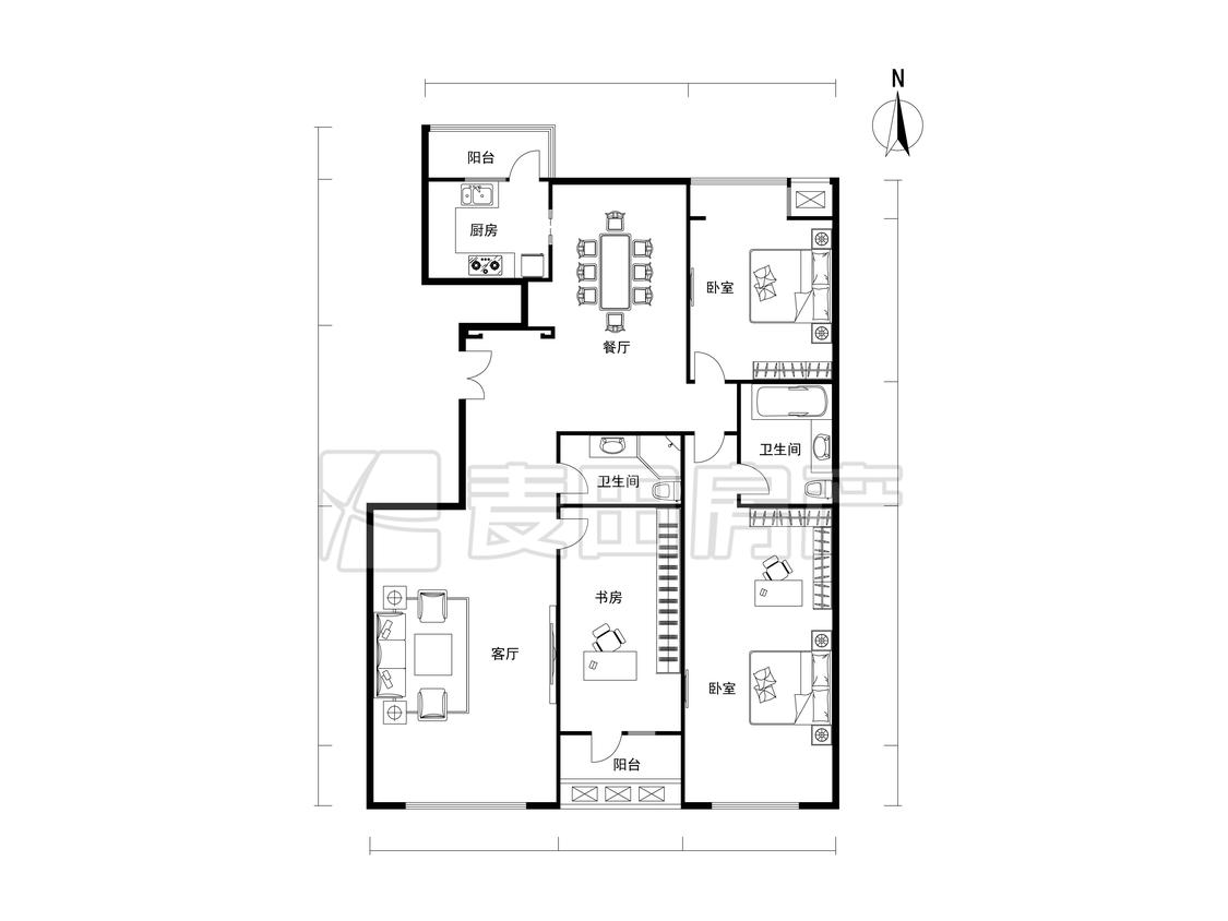 整租·润枫水尚