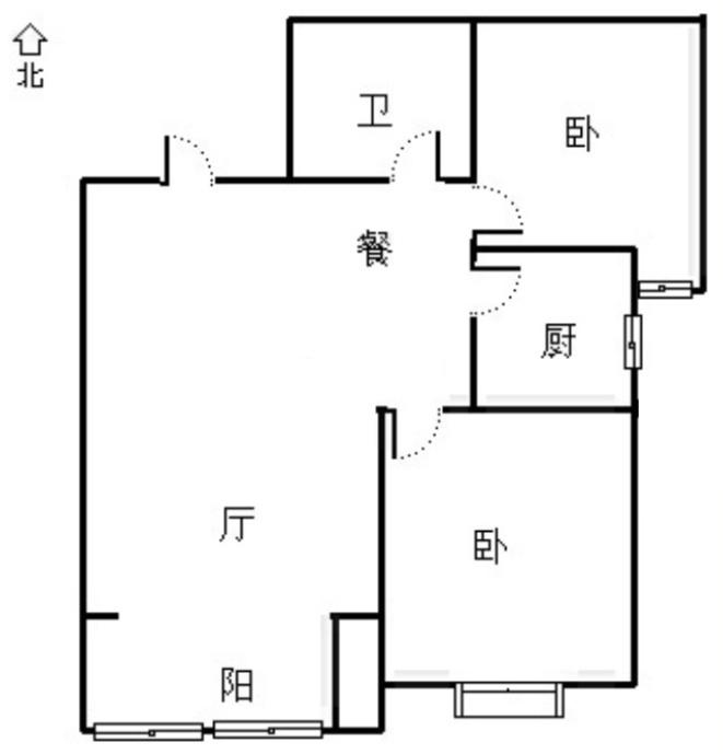 整租·和谐家园(牡丹)