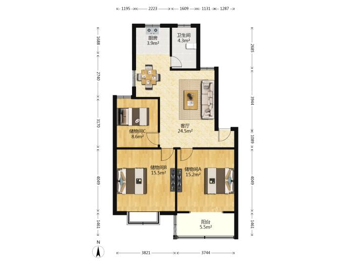 整租·潭桥公寓(南园)