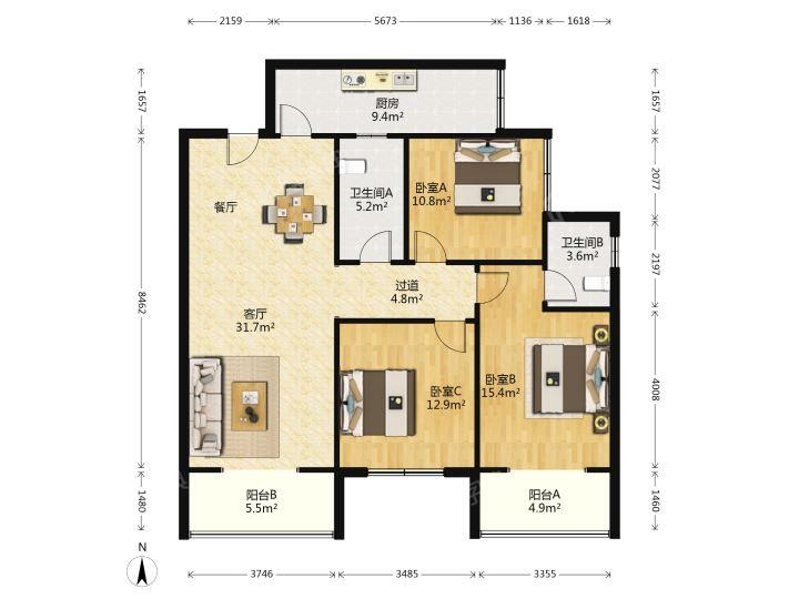 整租·旭景兴园