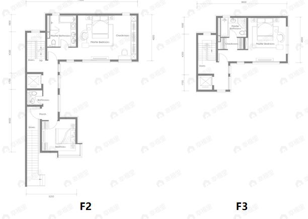 傲云4室2厅4卫户型图