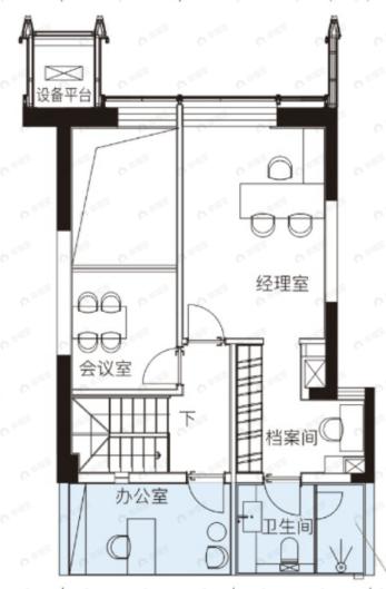 罗牛山玖悦台3室2厅2卫户型图