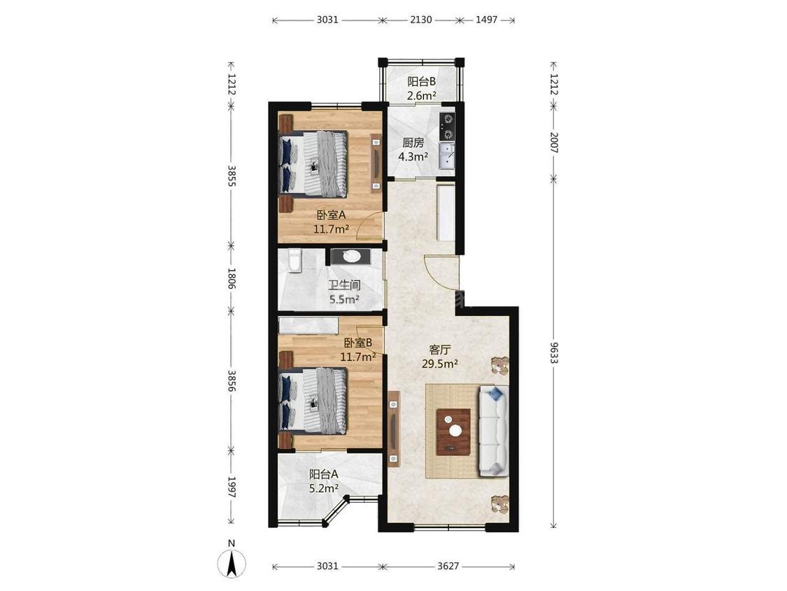 整租·西潞南大街小区