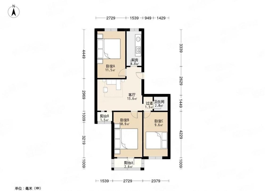 整租·华龙苑南里