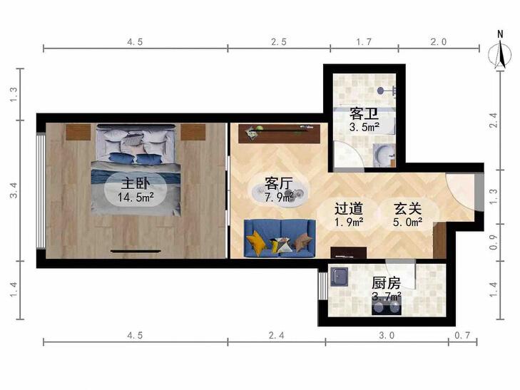 整租·万柳蜂鸟家园