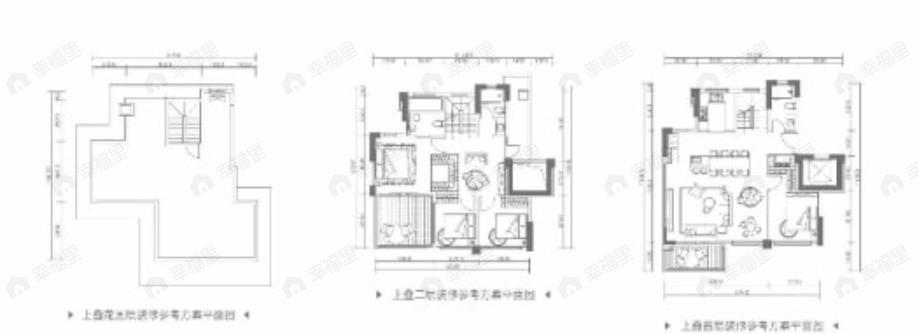 天府万科城4室3厅3卫户型图