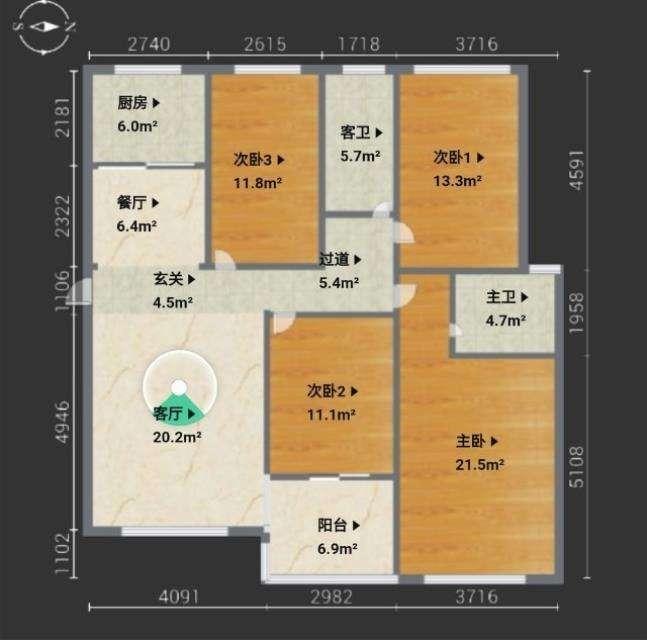 整租·荣和大地二组团阳光里