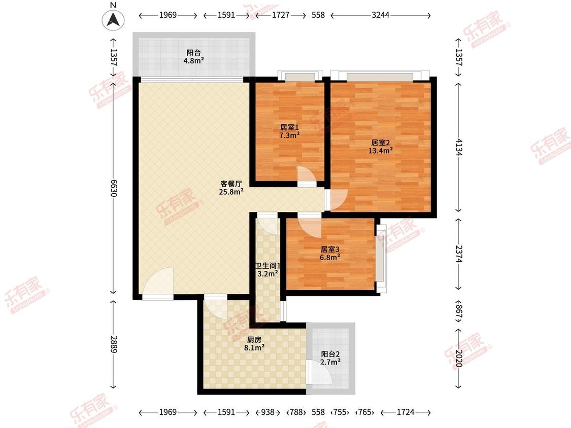 整租·江海碧桂园