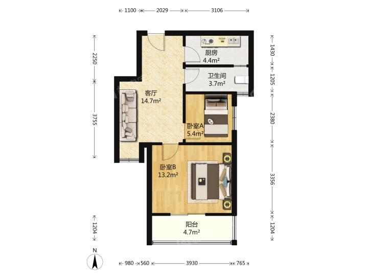 整租·丹佛小镇(诚基花园)