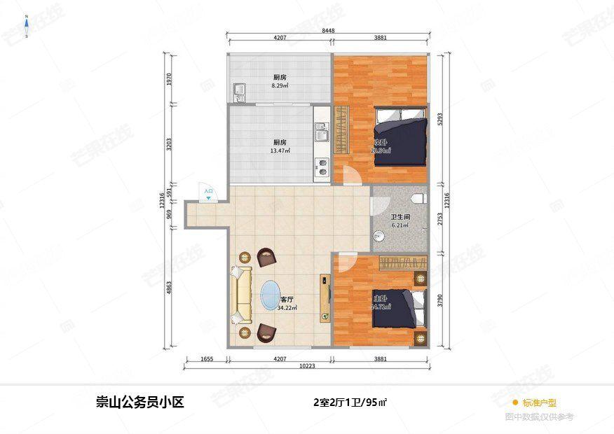 整租·崇山公务员住宅区