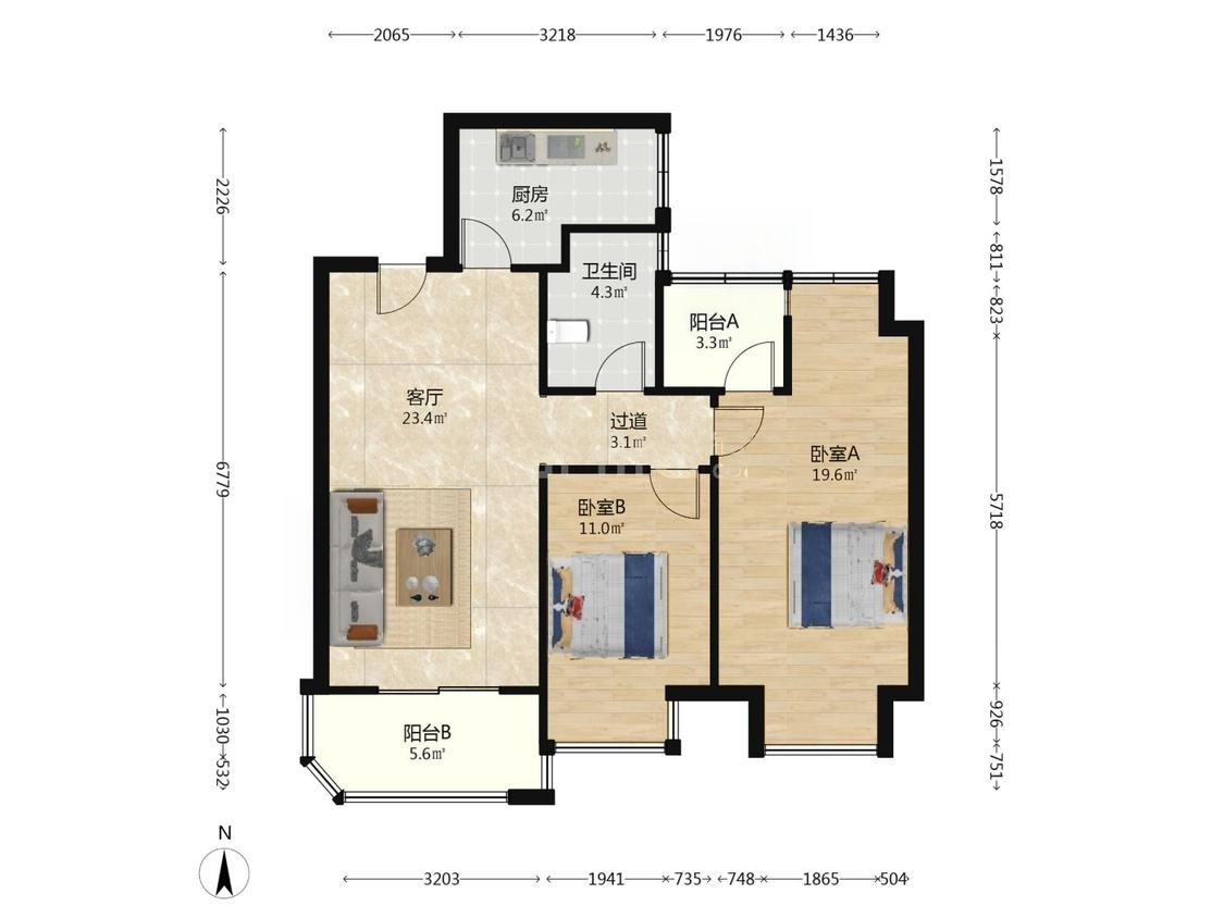 整租·金地湖城艺境