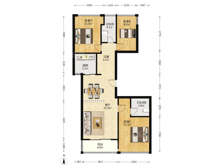整租·绿城诚园