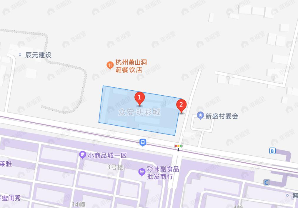 众安明彩城效果图