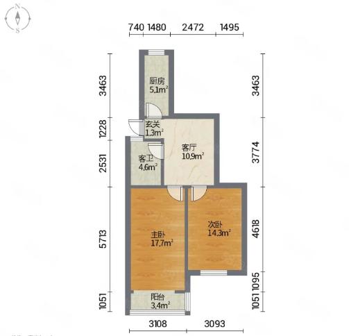 整租·大华二村(二街坊)