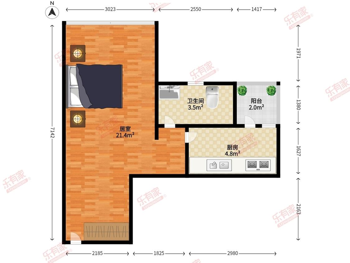 整租·天宝物华