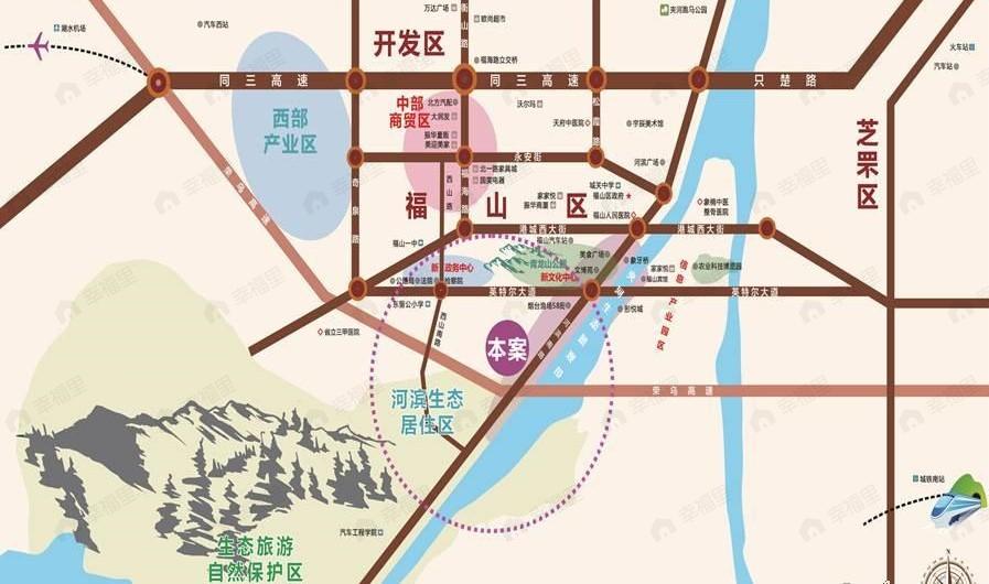 通用一城山河效果图