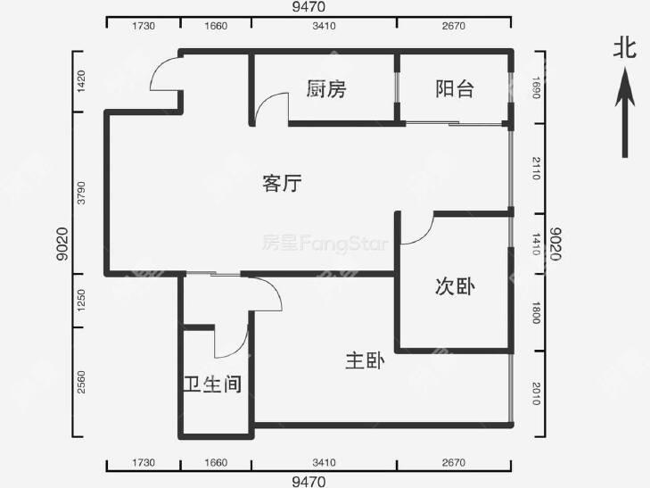 整租·七彩俊园
