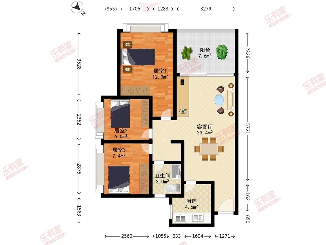 整租·宏发天汇城