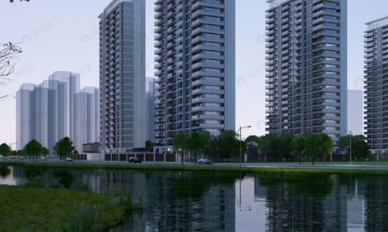 和风雅信花园效果图