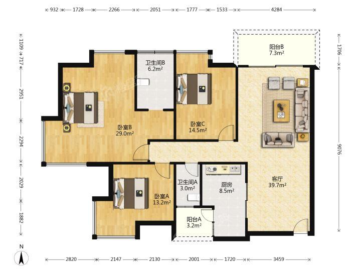 整租·兰亭国际名园