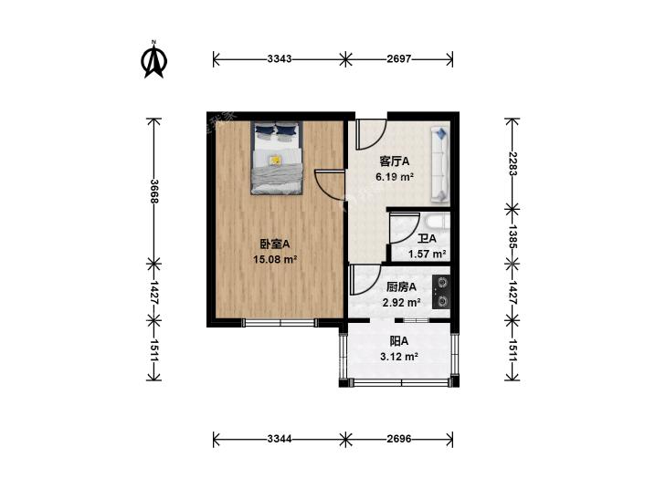 整租·团结湖北五条小区